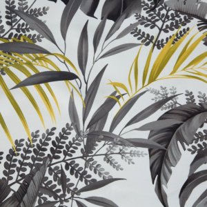 GOTOWE ZASŁONY ZACIEMNIAJĄCE NA PRZELOTKACH W LIŚCIE NELLY ~ nr 1809 ~ 1,40m x 2,50m