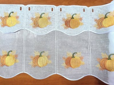 haftowana zazdrostka do kuchni na jesień 40 cm