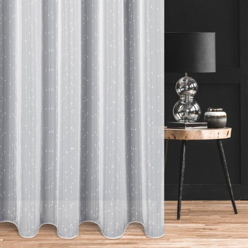 firana z woalu haftowanego Orina