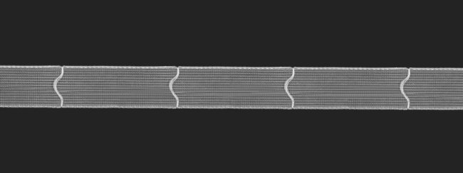 TAŚMA DO ROLET RZYMSKICH ZE SZLUFKAMI ~ T/11311/18-E000 ~ wys. 1,80cm