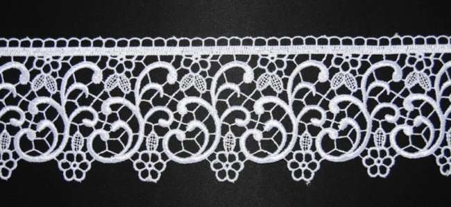 TURECKA GIPIURA DO FIRAN ~ wzór nr 79 BIEL ~ wys. 10cm