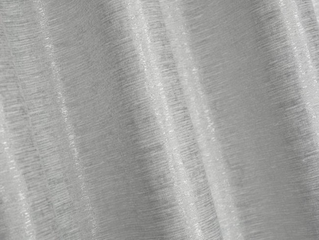 NOWOCZESNA TKANINA ZASŁONOWA ~ "TEXTURE" SREBRO ~ 140